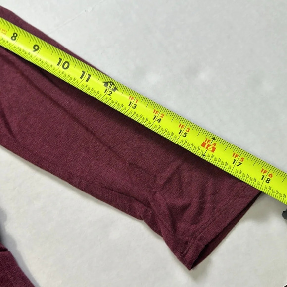 Maeve Anthropologie Galena Burgundy Jersey Knit Midi Dress Womens Size XSmall - Picture 10 of 13